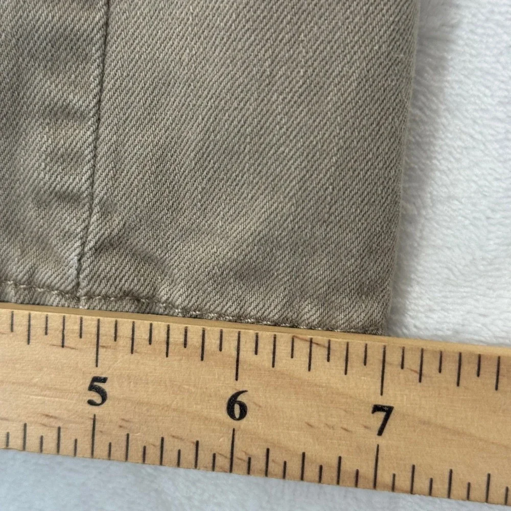 Levi's Khaki Tan 505 Regular Fit Straight Leg Pants 29x30
